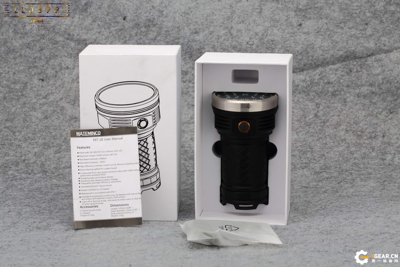 万流明大众桶mateminco mt18透镜小杀手入手大评LL0899出品