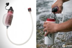 MSR Trailshot手握式滤水器 户外也能喝好水