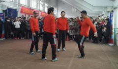 安国市举办迎新年“祁州酒业杯”毽球比赛